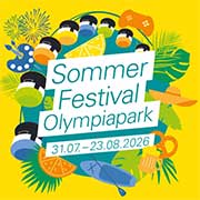 42. Olympiapark Sommerfestival 2026  24 Tage Ferienspa&szlig; vom 31. Juli bis 23. August